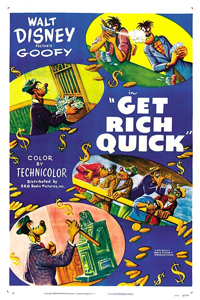 Постер N149200 к мультфильму Как быстро разбогатеть (1951)