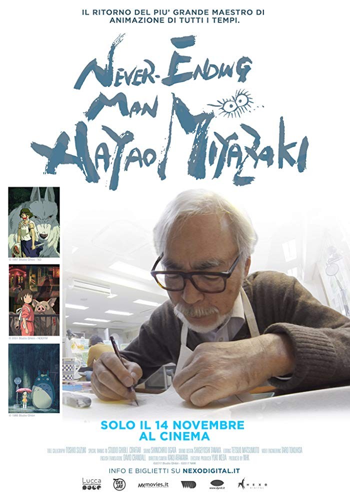 Бесконечный человек: Хаяо Миядзаки / Owaranai hito: Miyazaki Hayao (2016) отзывы. Рецензии. Новости кино. Актеры фильма Бесконечный человек: Хаяо Миядзаки. Отзывы о фильме Бесконечный человек: Хаяо Миядзаки