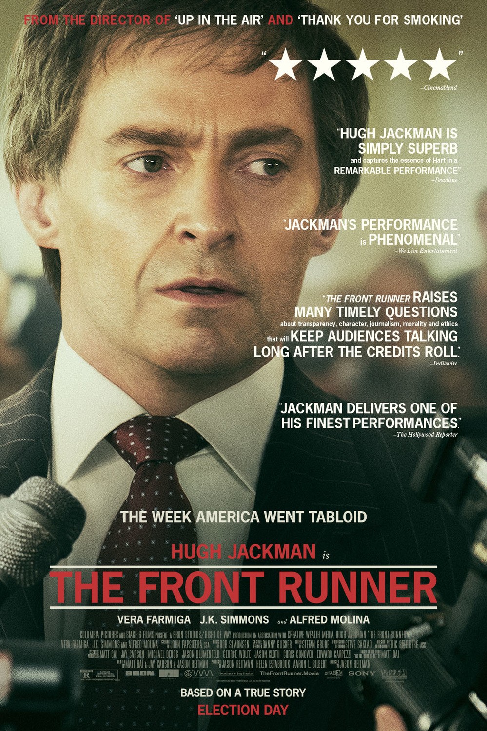 Как не стать президентом / The Front Runner (2018) отзывы. Рецензии. Новости кино. Актеры фильма Как не стать президентом. Отзывы о фильме Как не стать президентом