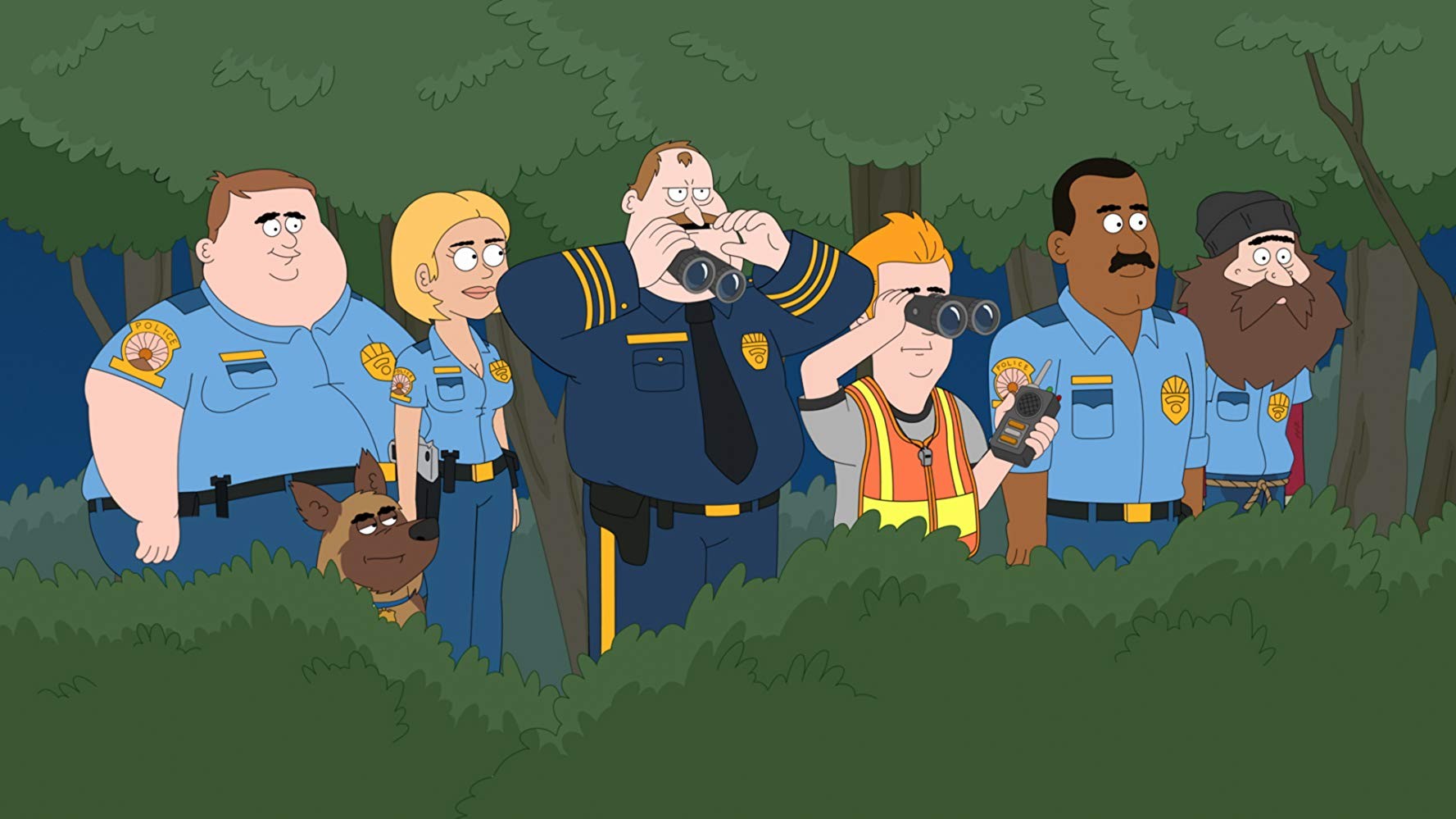 Сериал Райский полицейский участок (2018). Кадр N147910