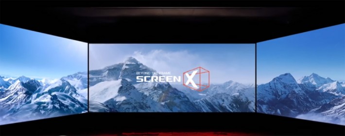 В России откроется первый кинозал формата ScreenX