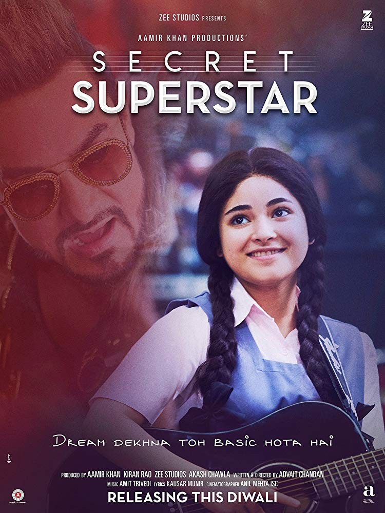 Тайная суперзвезда / Secret Superstar (2017) отзывы. Рецензии. Новости кино. Актеры фильма Тайная суперзвезда. Отзывы о фильме Тайная суперзвезда