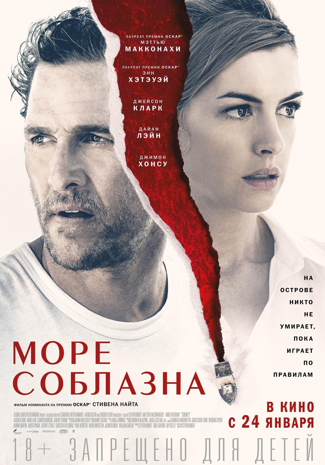 Море соблазна / Serenity (2019) отзывы. Рецензии. Новости кино. Актеры фильма Море соблазна. Отзывы о фильме Море соблазна