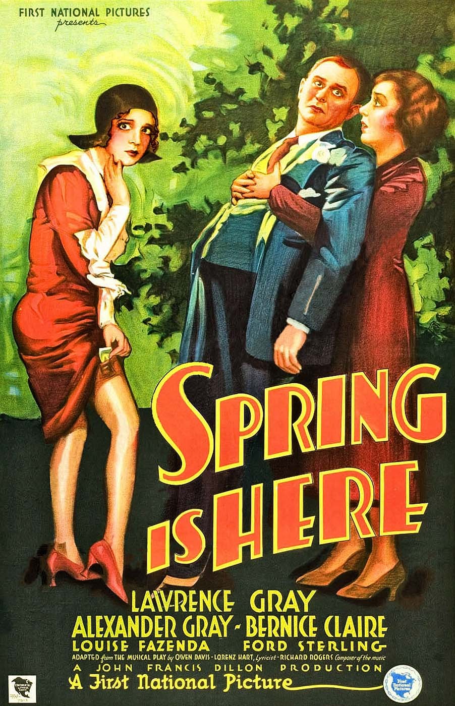 Весна здесь / Spring Is Here (1930) отзывы. Рецензии. Новости кино. Актеры фильма Весна здесь. Отзывы о фильме Весна здесь