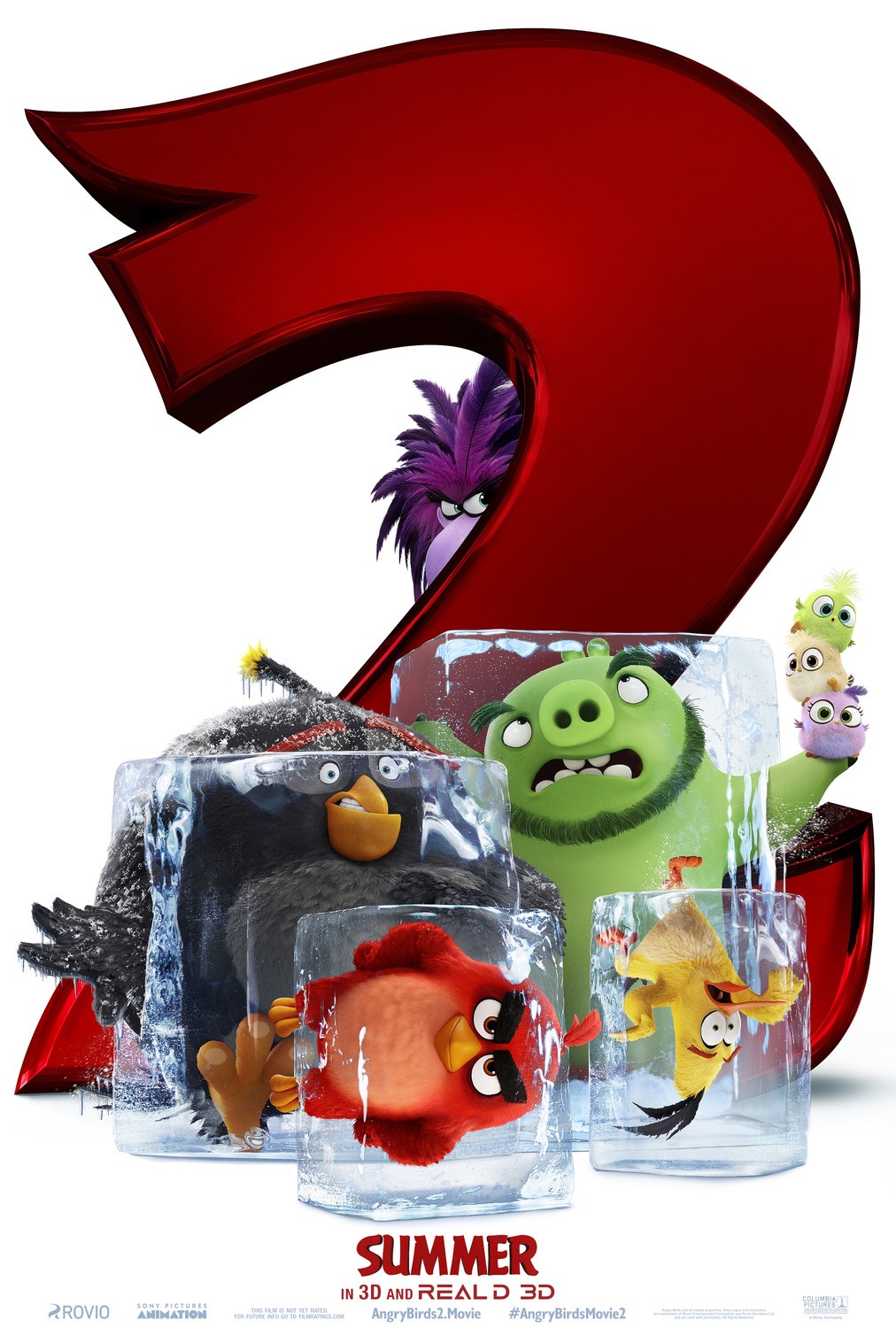 Angry Birds 2 в кино: постер N154992