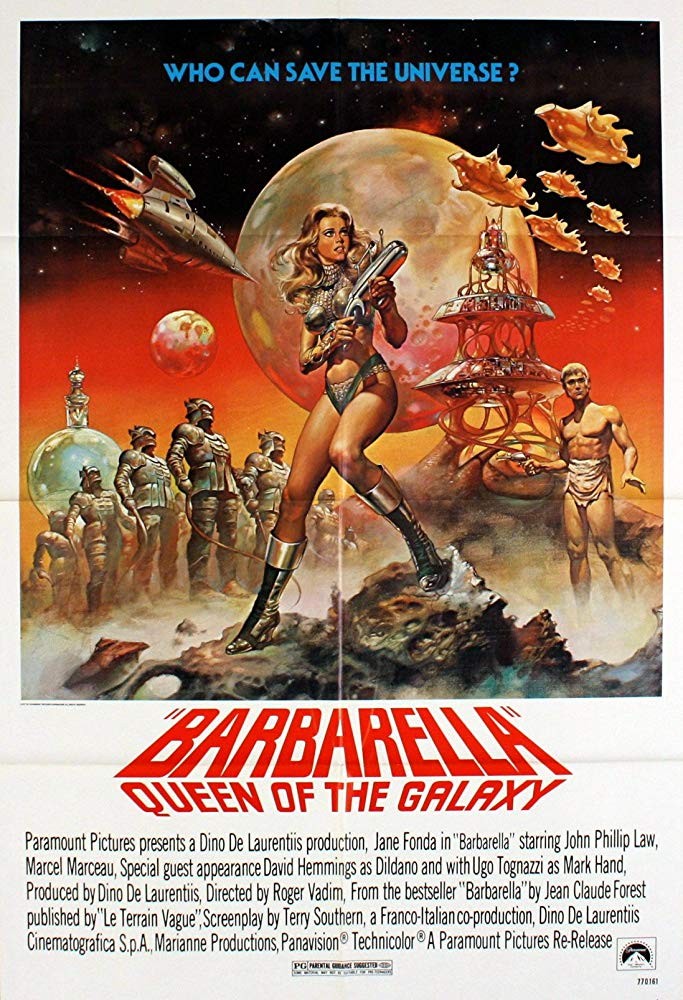 Барбарелла / Barbarella (1968) отзывы. Рецензии. Новости кино. Актеры фильма Барбарелла. Отзывы о фильме Барбарелла