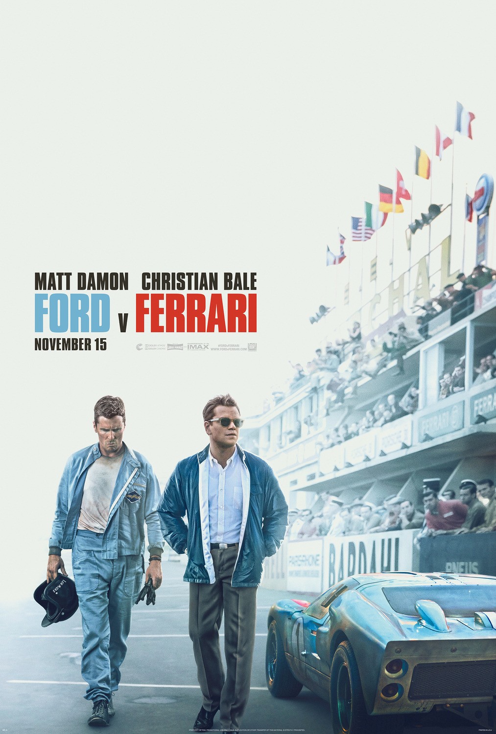 Ford против Ferrari: постер N162591