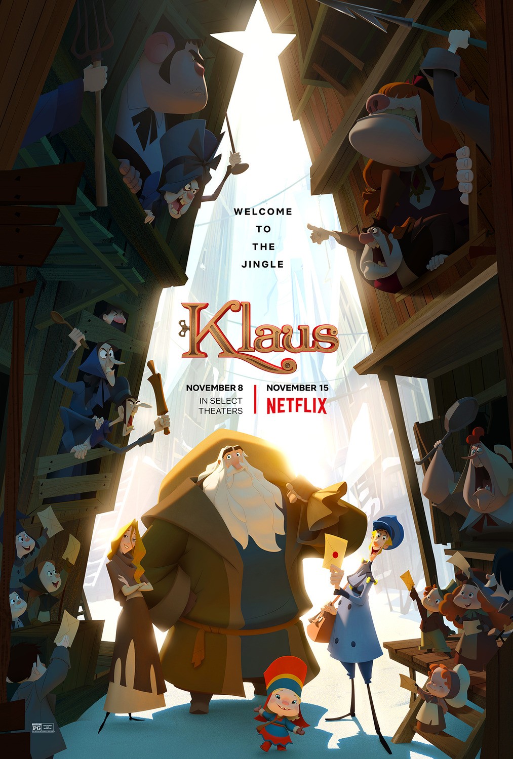 Клаус / Klaus (2019) отзывы. Рецензии. Новости кино. Актеры фильма Клаус. Отзывы о фильме Клаус