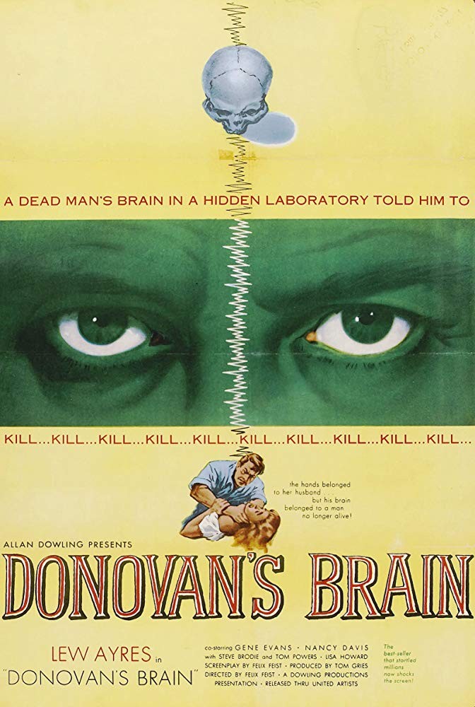 Мозг Донована / Donovan`s Brain (1953) отзывы. Рецензии. Новости кино. Актеры фильма Мозг Донована. Отзывы о фильме Мозг Донована