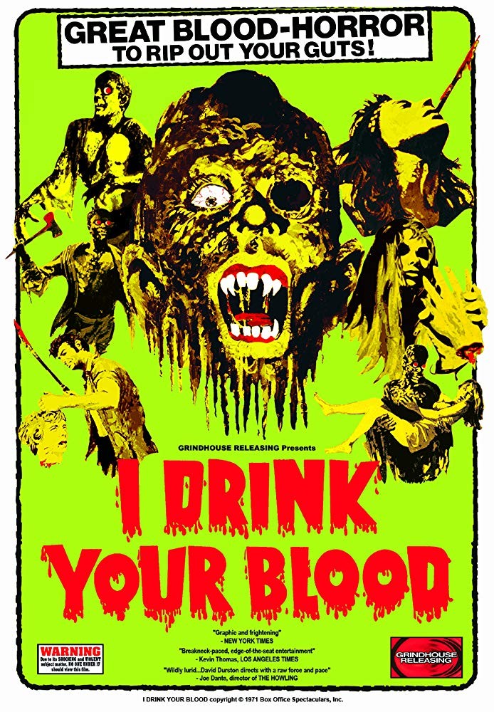 Я пью твою кровь / I Drink Your Blood (1970) отзывы. Рецензии. Новости кино. Актеры фильма Я пью твою кровь. Отзывы о фильме Я пью твою кровь