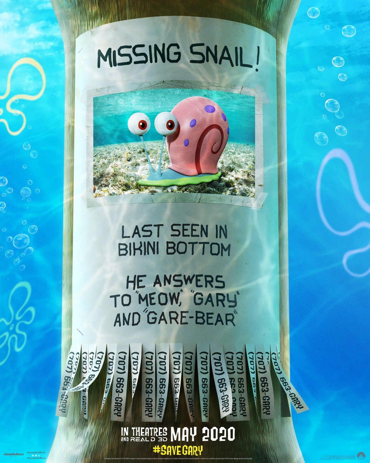 Губка Боб в бегах: постер N165208