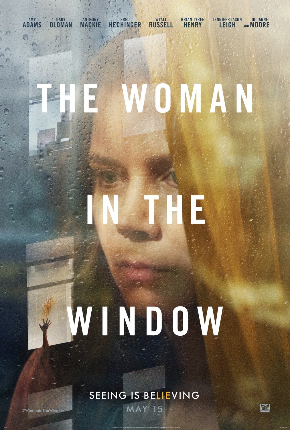 Женщина в окне: постер N166869