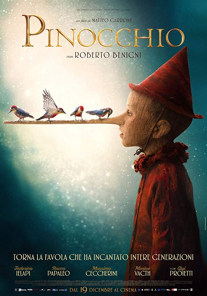 Постер N166872 к фильму Пиноккио (2019)