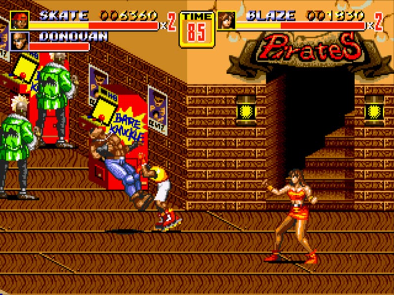 Игра Streets of Rage 2 (1992). Скриншот N155862