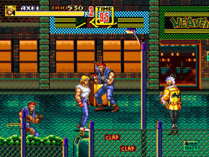 Игра Streets of Rage 2 (1992). Скриншот N155866