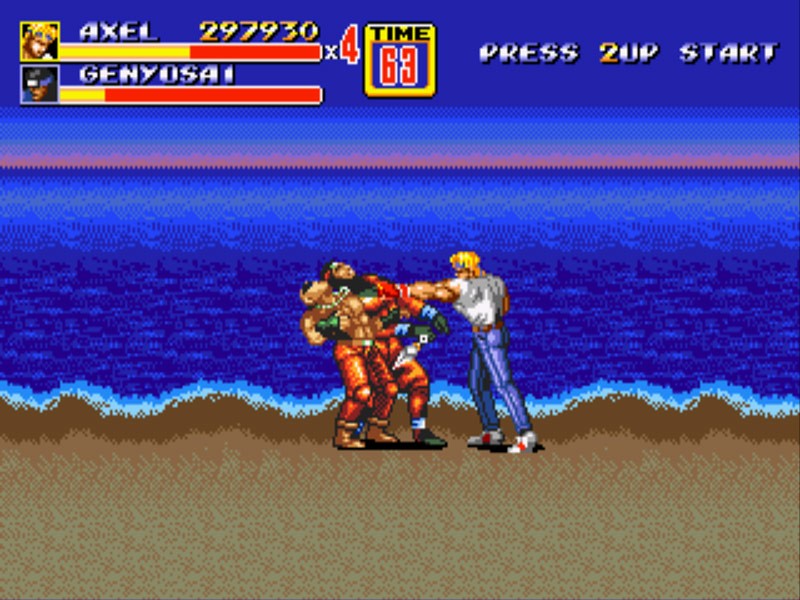 Игра Streets of Rage 2 (1992). Скриншот N155867