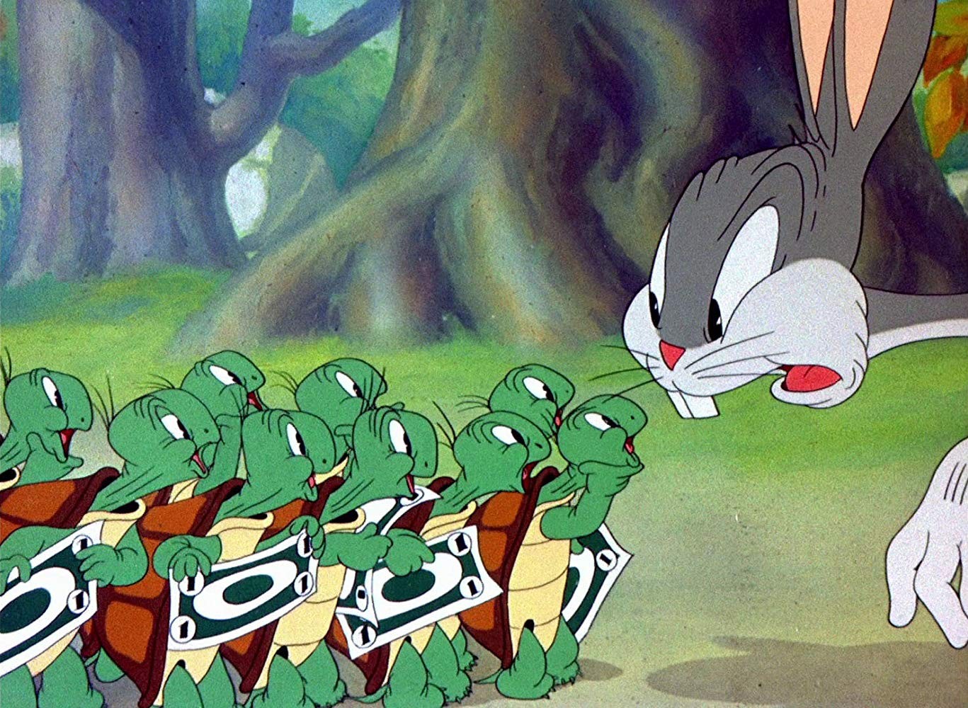 Фильм Черепаха побеждает зайца (1941). Кадр N159168