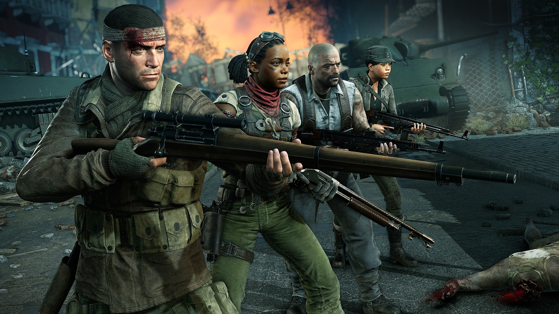 Игра Zombie Army 4: Dead War (2020). Скриншот N159455