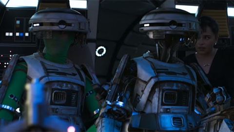 Создание дроида L3-37 студией ILM к фильму "Хан Соло: Звездные войны. Истории"