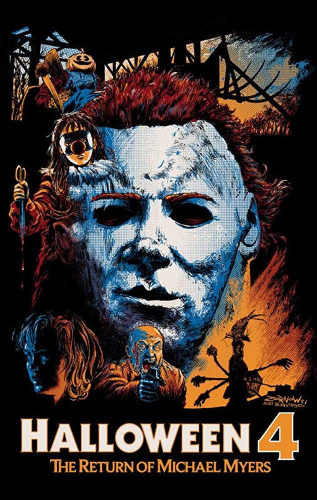 Хэллоуин 4: Возвращение Майкла Майерса: постер N167326