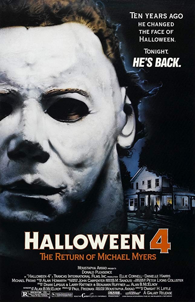 Хэллоуин 4: Возвращение Майкла Майерса: постер N167327