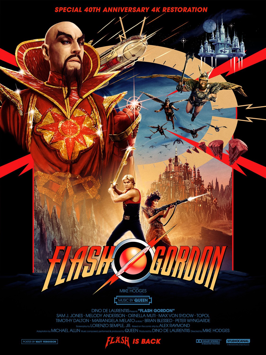 Флэш Гордон / Flash Gordon (1980) отзывы. Рецензии. Новости кино. Актеры фильма Флэш Гордон. Отзывы о фильме Флэш Гордон