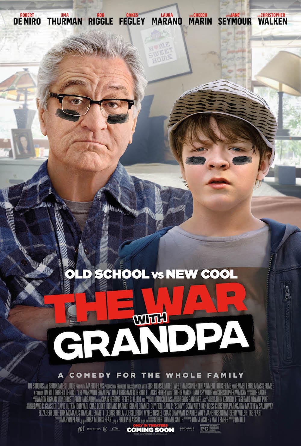 Дедушка НЕлегкого поведения / The War with Grandpa (2020) отзывы. Рецензии. Новости кино. Актеры фильма Дедушка НЕлегкого поведения. Отзывы о фильме Дедушка НЕлегкого поведения