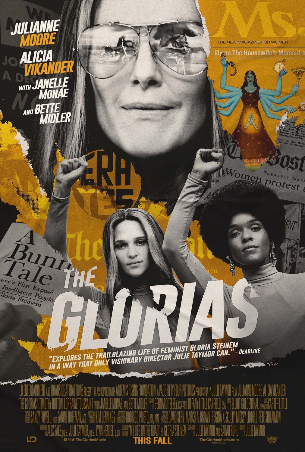 Глория / The Glorias (2020) отзывы. Рецензии. Новости кино. Актеры фильма Глория. Отзывы о фильме Глория