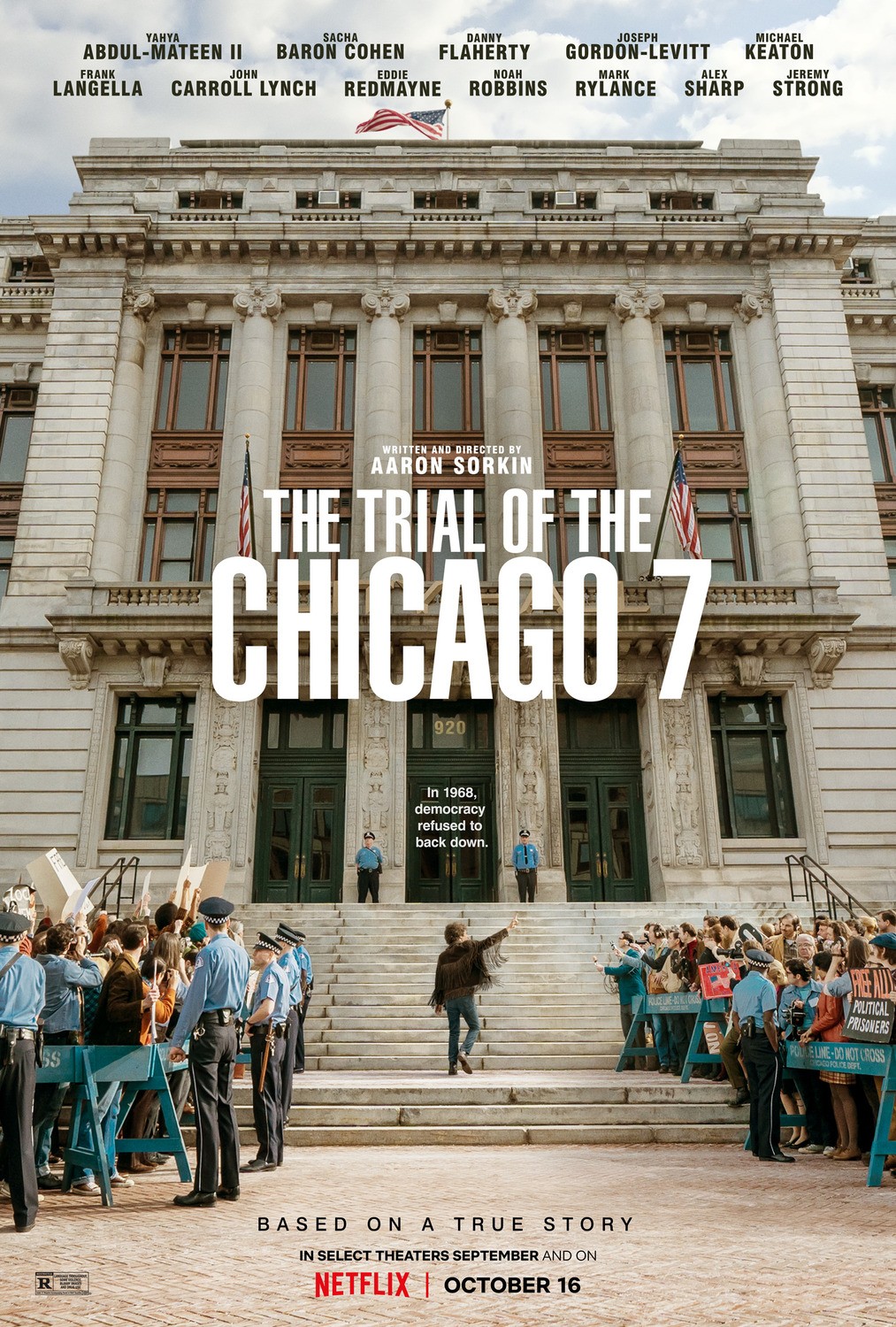 Постер N176240 к фильму Суд над чикагской семеркой (2020)
