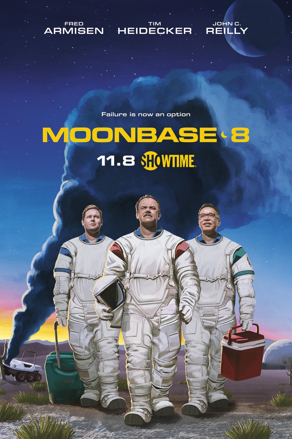 Лунная база 2020. "Лунная база 8" (Showtime). Лунная база 8 Постер.
