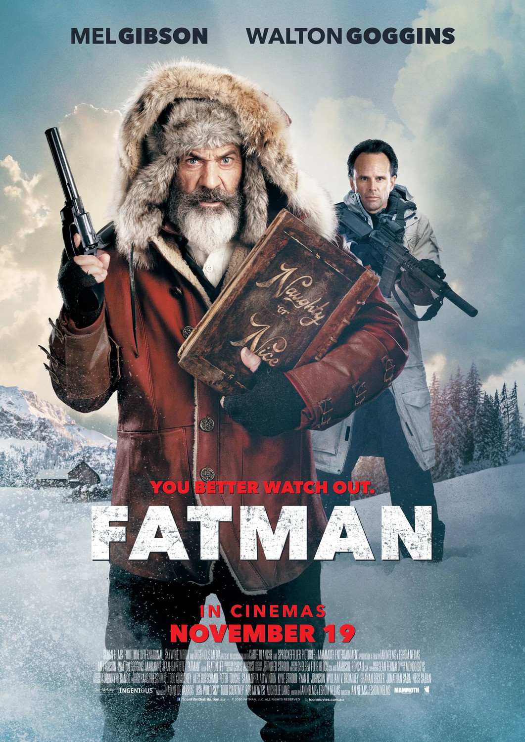 Охота на Санту / Fatman (2020) отзывы. Рецензии. Новости кино. Актеры фильма Охота на Санту. Отзывы о фильме Охота на Санту