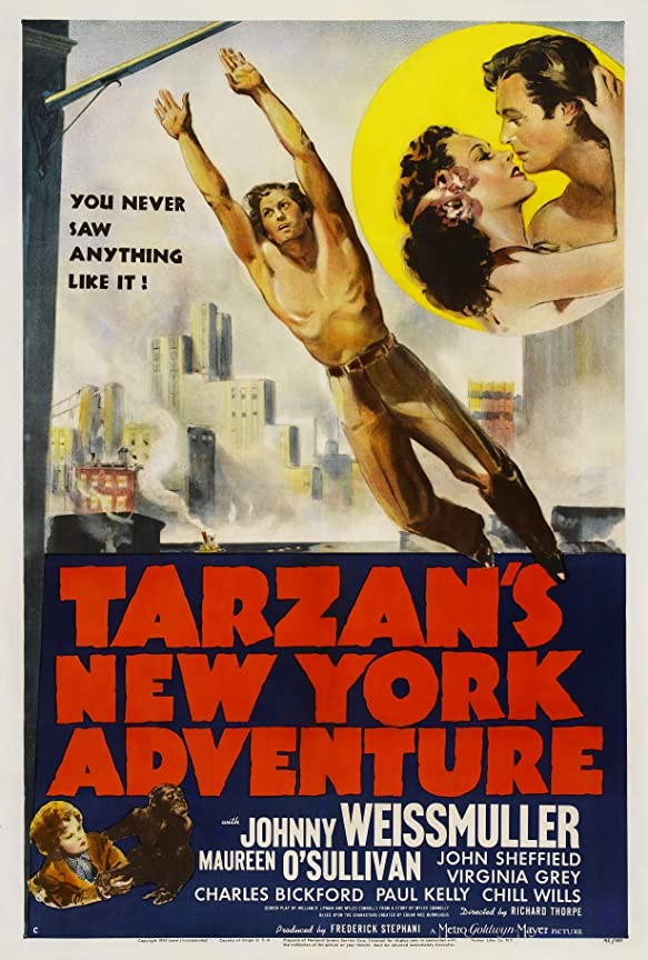 Приключения Тарзана в Нью-Йорке: постер N178473