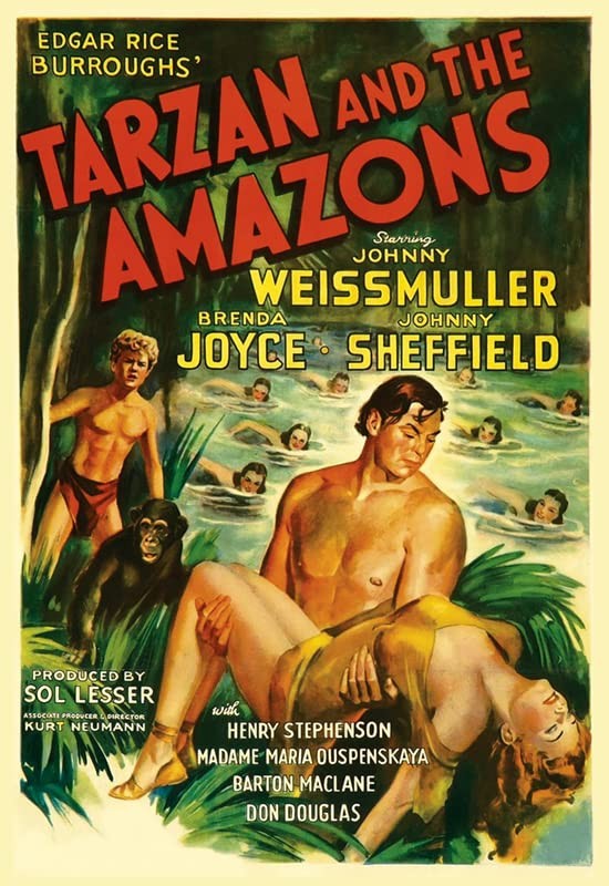 Тарзан и амазонки: постер N178751