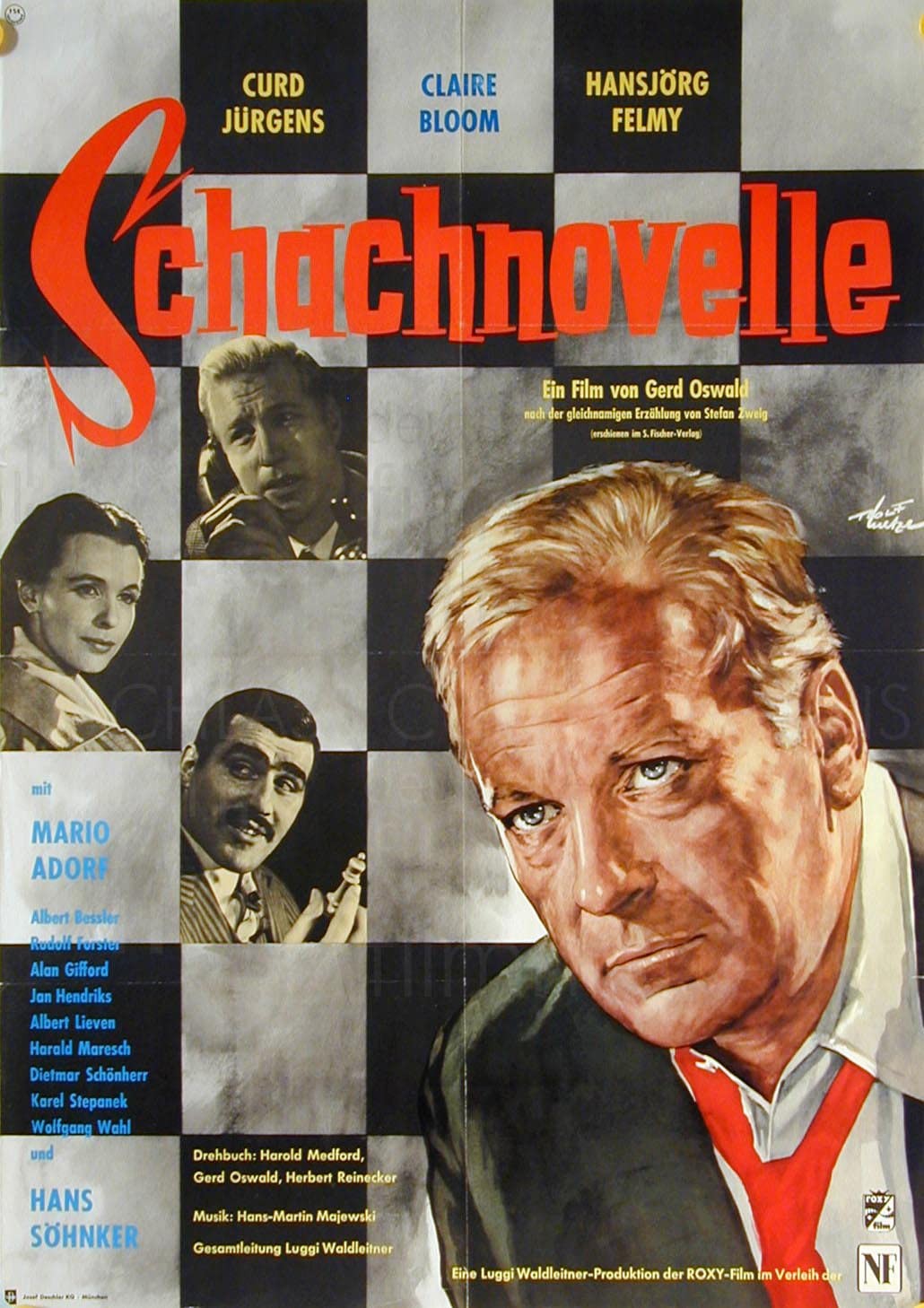 Шахматная новелла / Schachnovelle (1960) отзывы. Рецензии. Новости кино. Актеры фильма Шахматная новелла. Отзывы о фильме Шахматная новелла