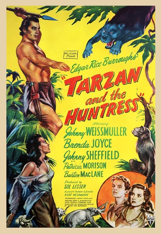 Тарзан и охотница: постер N178979