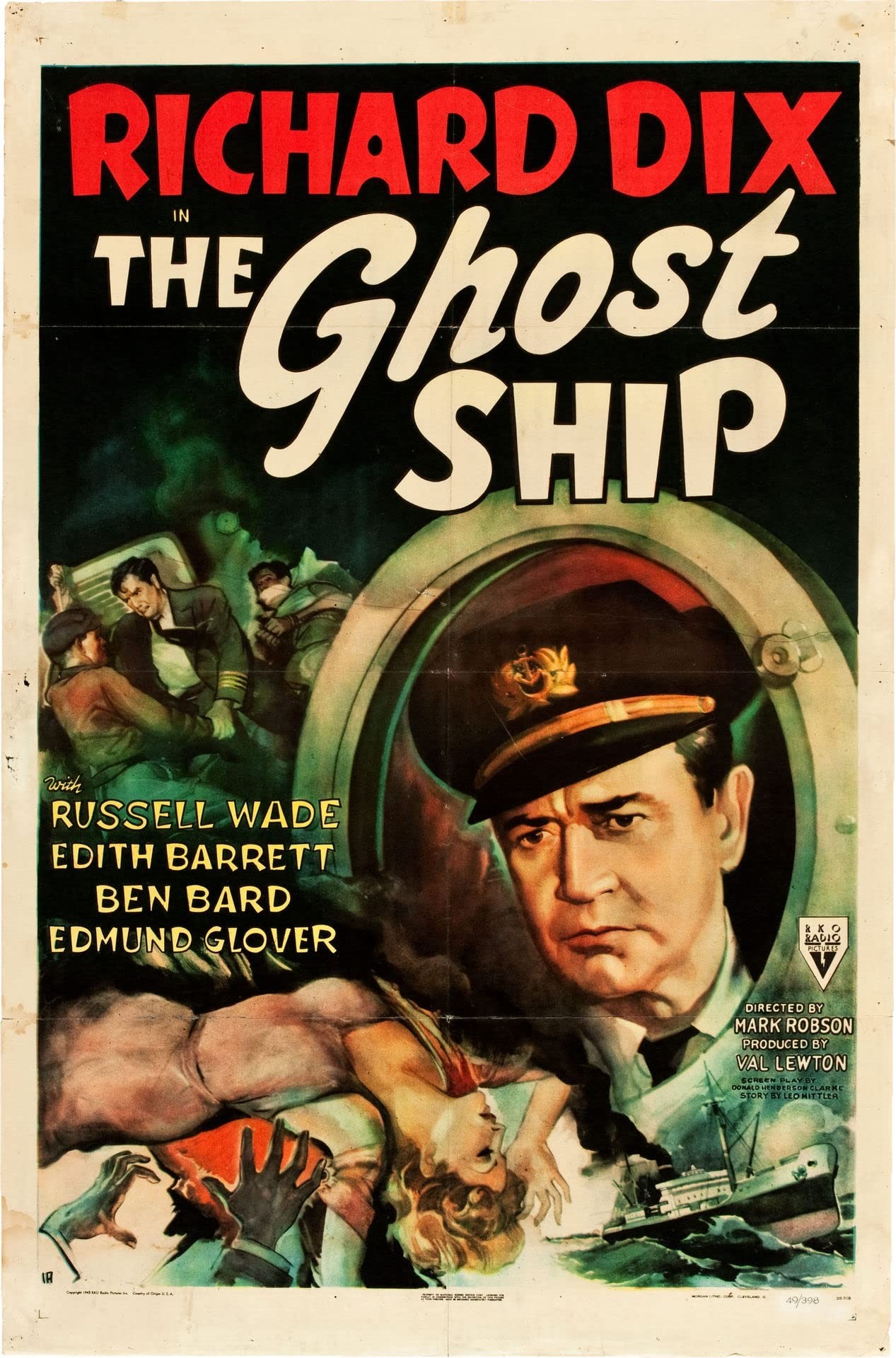 Корабль-призрак / The Ghost Ship (1943) отзывы. Рецензии. Новости кино. Актеры фильма Корабль-призрак. Отзывы о фильме Корабль-призрак