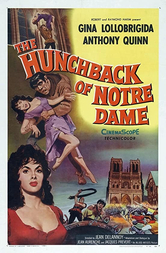 Собор Парижской Богоматери / Notre-Dame de Paris (1956) отзывы. Рецензии. Новости кино. Актеры фильма Собор Парижской Богоматери. Отзывы о фильме Собор Парижской Богоматери