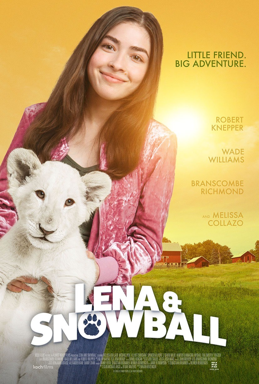 Лена и львенок: постер N180007