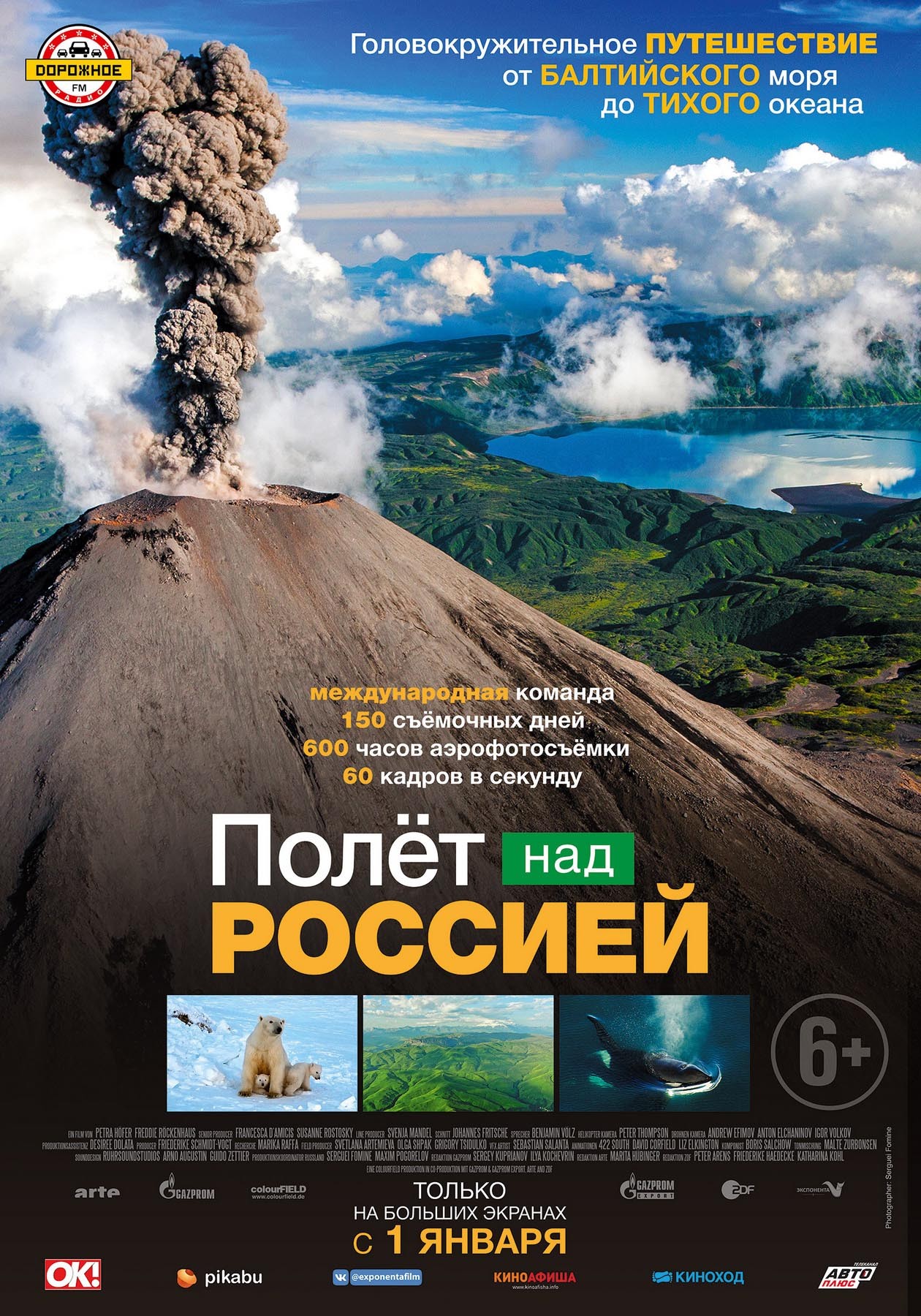 Полет над Россией: постер N180180