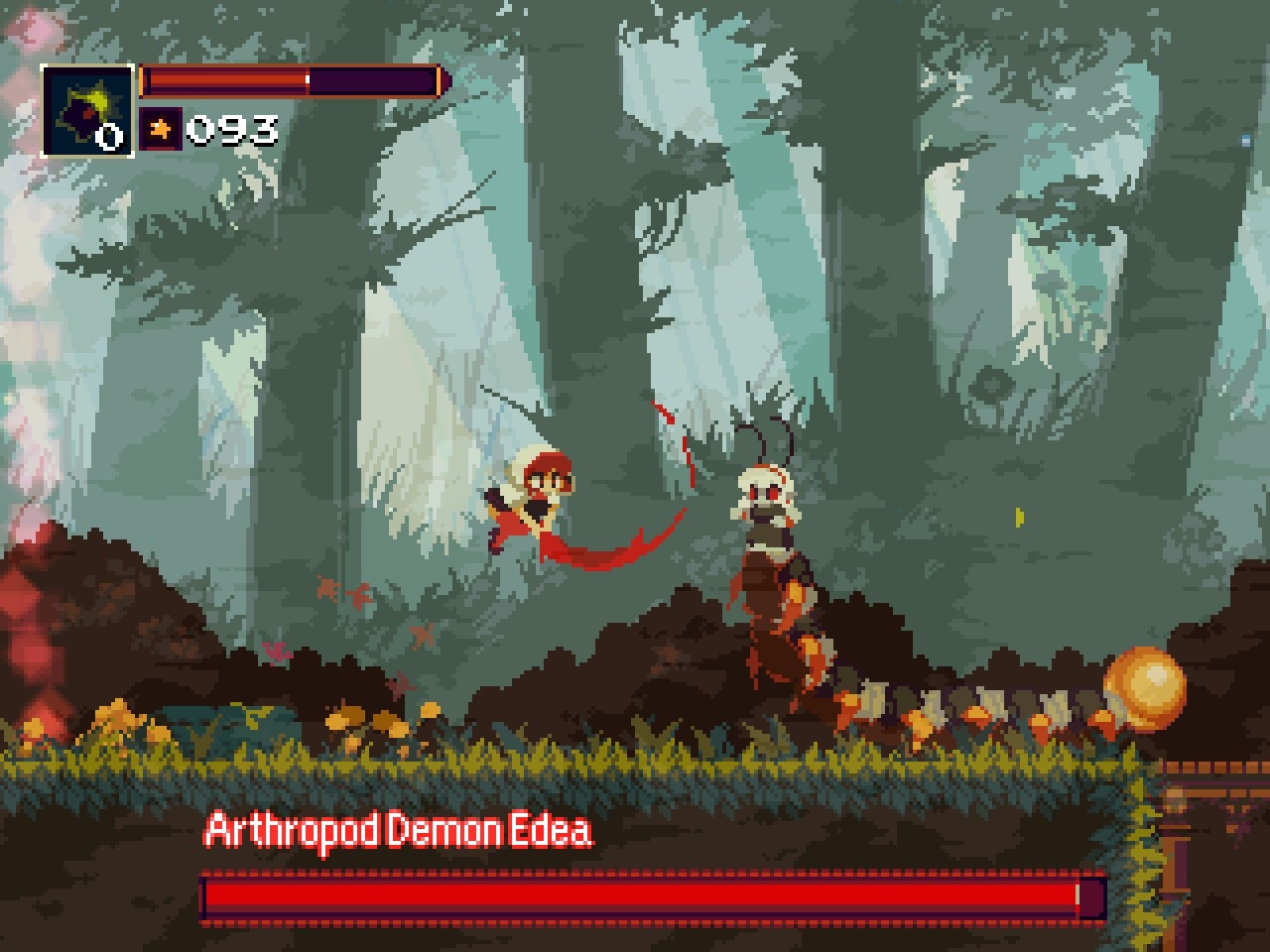 Игра Momodora: Reverie Under the Moonlight (2016). Скриншот N170727