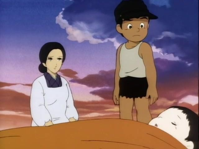 Кадр N171525 из мультфильма Босоногий Гэн / Hadashi no Gen (1983)