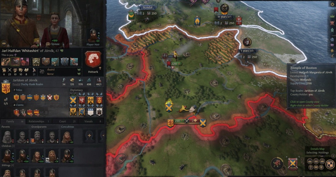 Игра Crusader Kings III (2020). Скриншот N171789