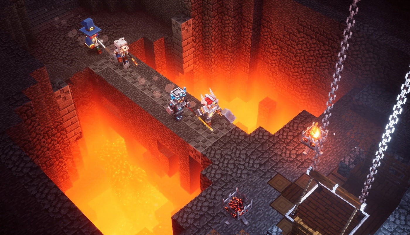 Игра Minecraft Dungeons (2020). Скриншот N171802