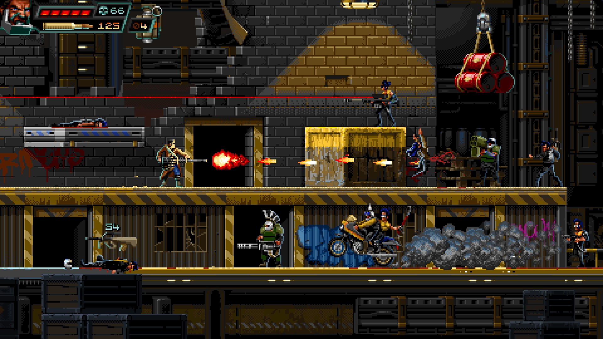 Игра Huntdown (2020). Скриншот N171857