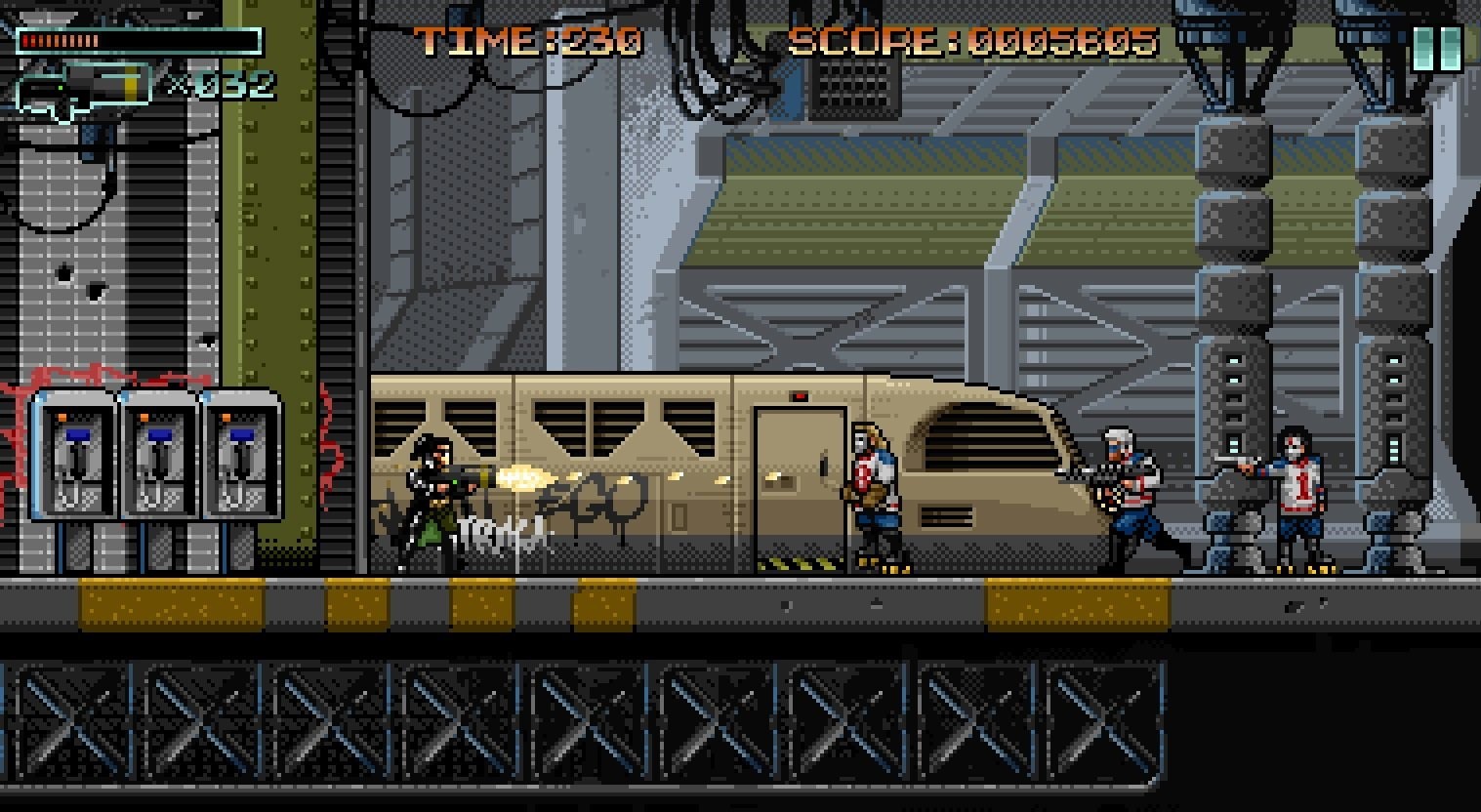 Игра Huntdown (2020). Скриншот N171859