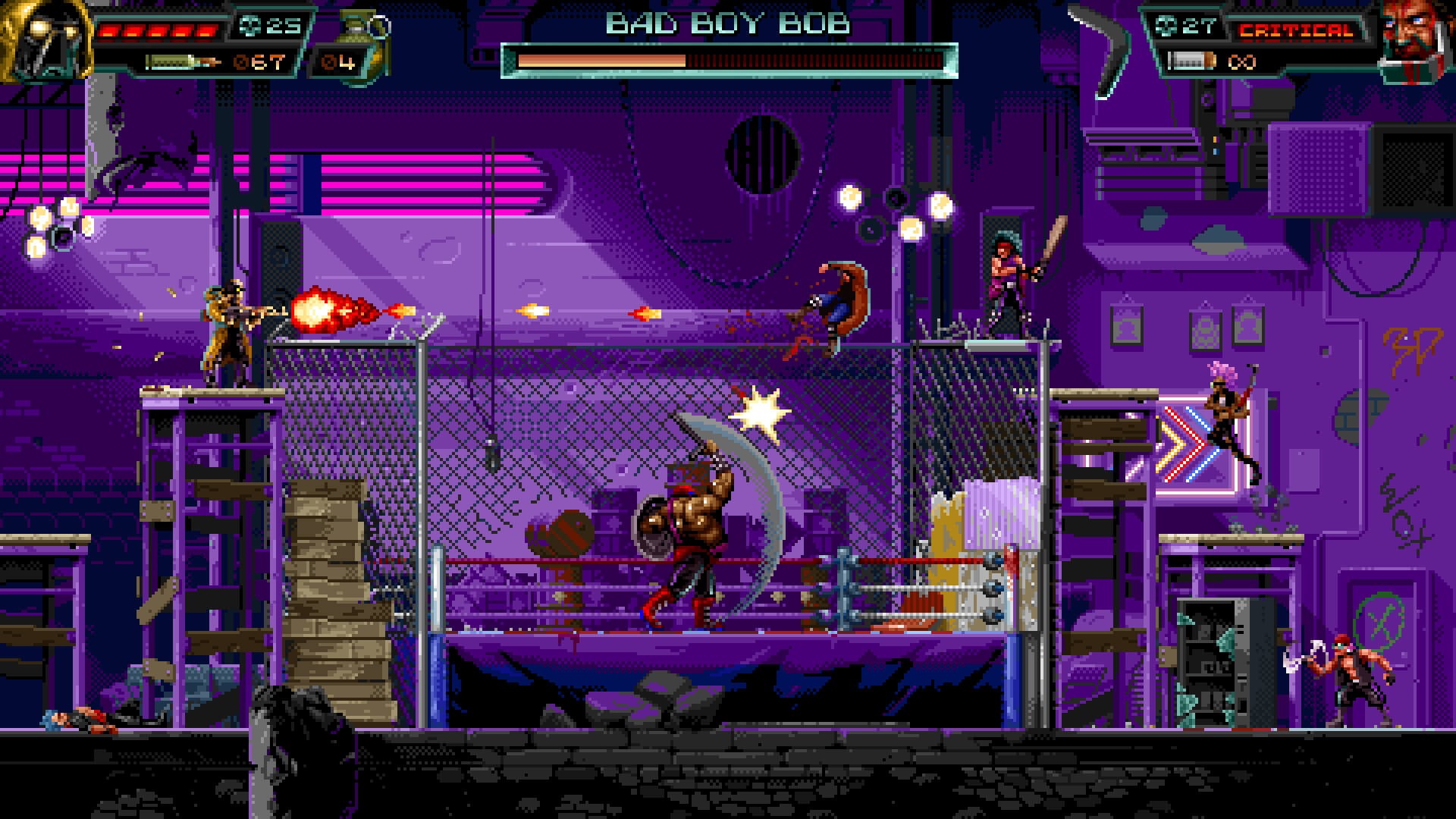 Игра Huntdown (2020). Скриншот N171860