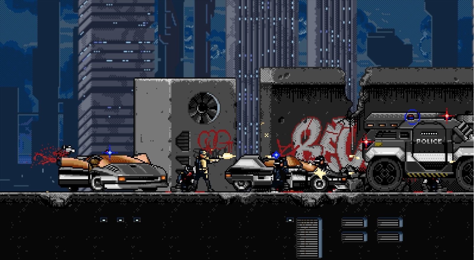 Игра Huntdown (2020). Скриншот N171863