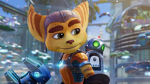 Анонсирующий трейлер игры "Ratchet & Clank: Rift Apart"