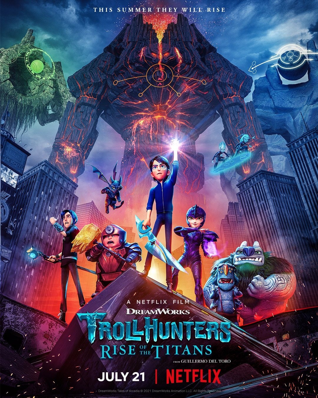 Охотники на троллей: Восстание титанов / Trollhunters: Rise of the Titans (2021) отзывы. Рецензии. Новости кино. Актеры фильма Охотники на троллей: Восстание титанов. Отзывы о фильме Охотники на троллей: Восстание титанов