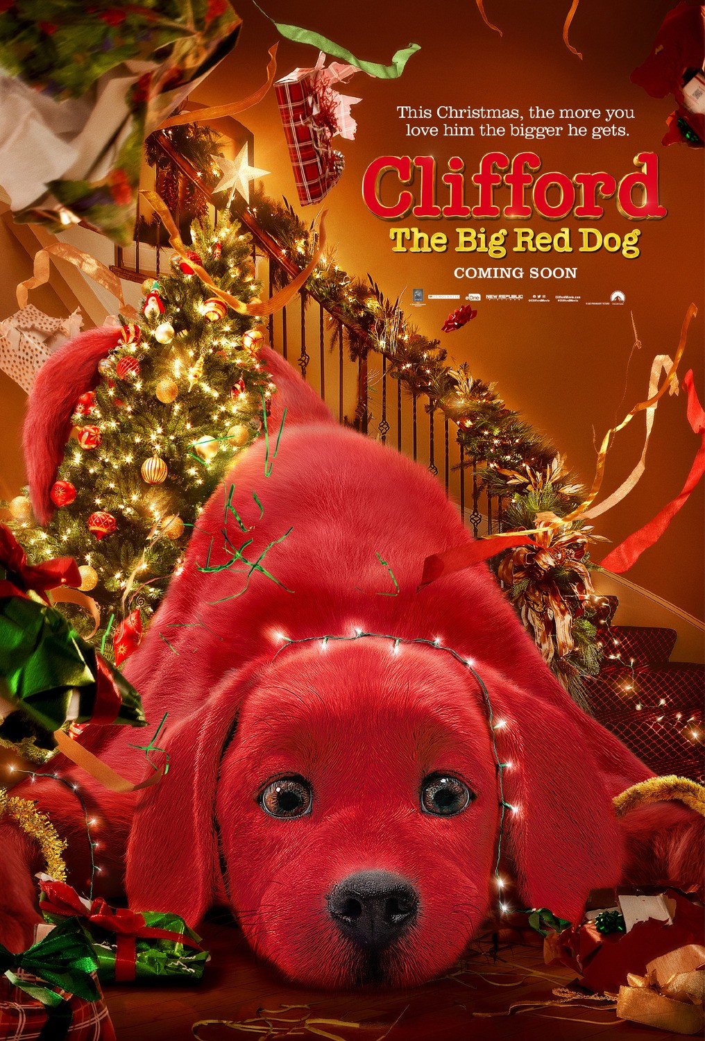 Большой красный пес Клиффорд: постер N193136